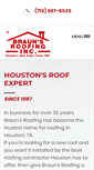 Mobile Screenshot of braunsroofing.com